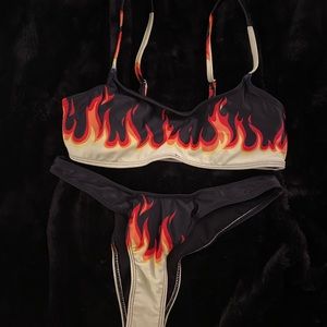 Fire hot bikini set